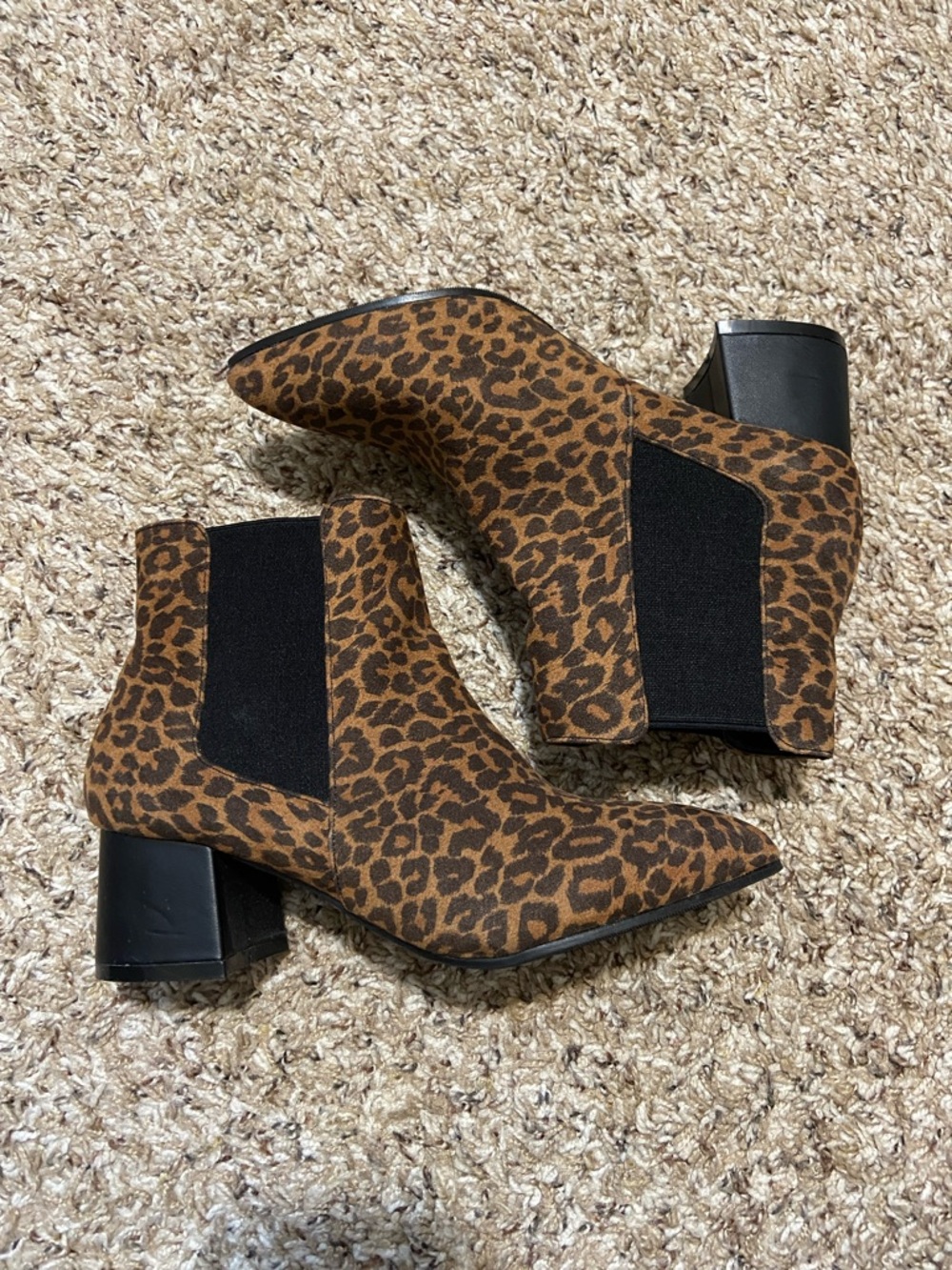 Metaphor Leopard-Print Chelsea Ankle Boots - Brown/Black